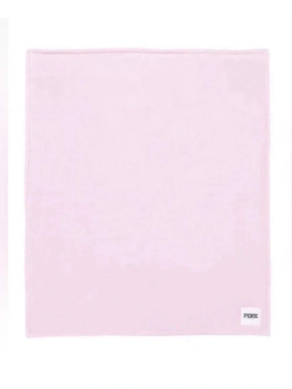 PINK Black and Light Pink Duffle Bag with 'Pink' Script and Blanket